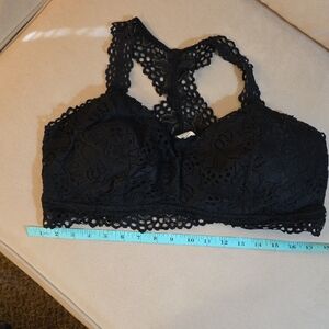 Maurices Black Lace Bralette